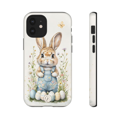 Bunny with Easter Eggs Tough Phone Case