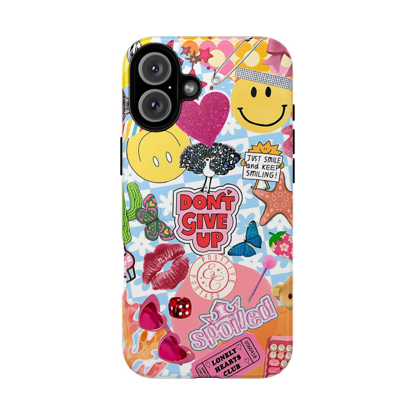 Pop Art Collage Tough Phone Case