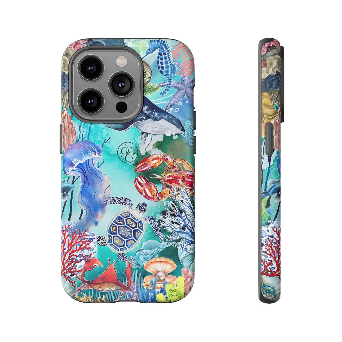 Ocean Wonders Collage Tough Phone Case