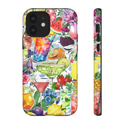 Summer Drinks Tough Phone Case