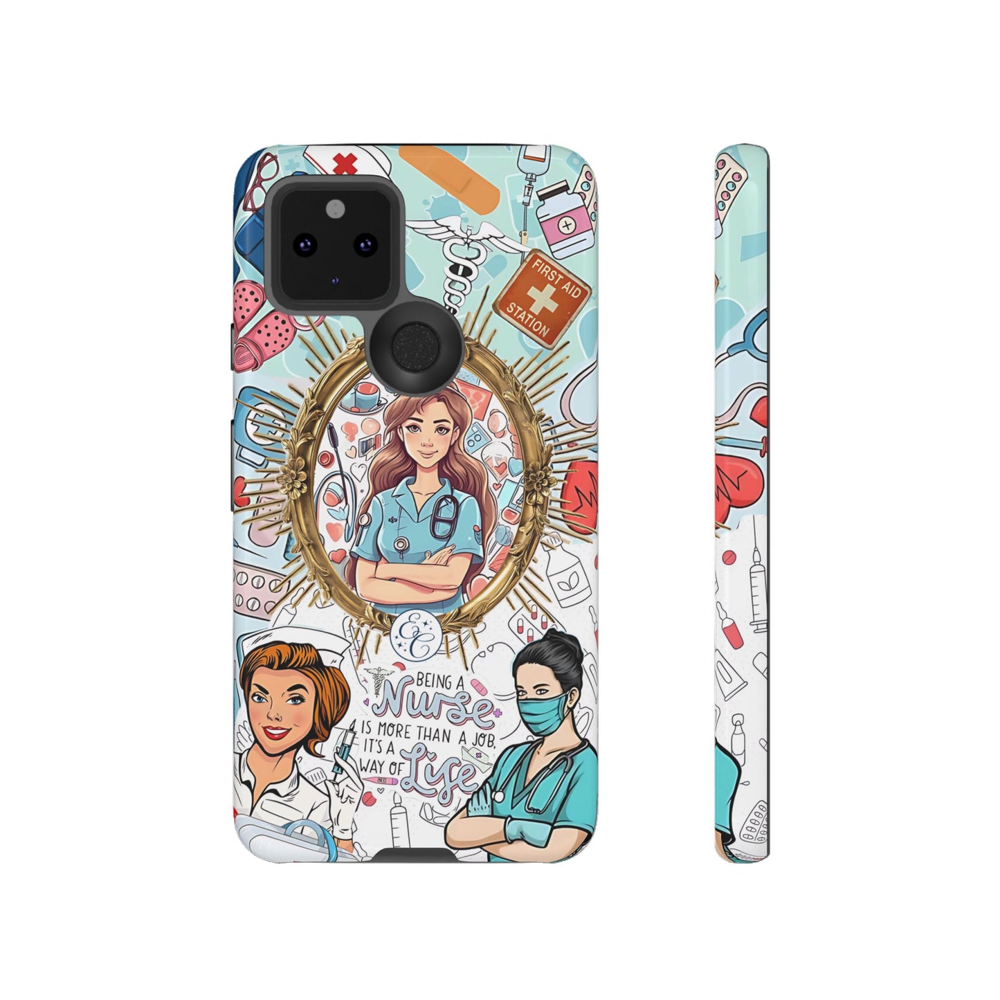 Nurse Art Tough Phone Case