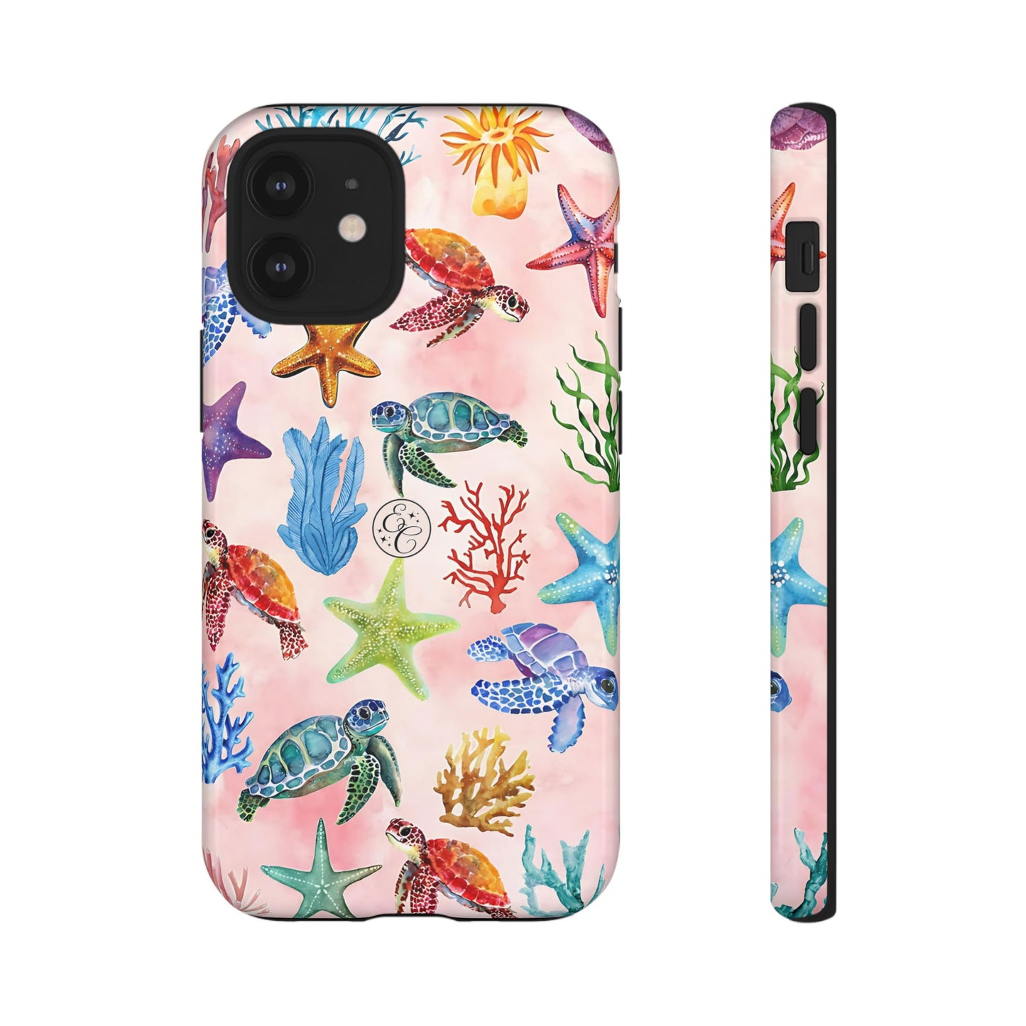 Colorful Marine Life Tough Phone Case