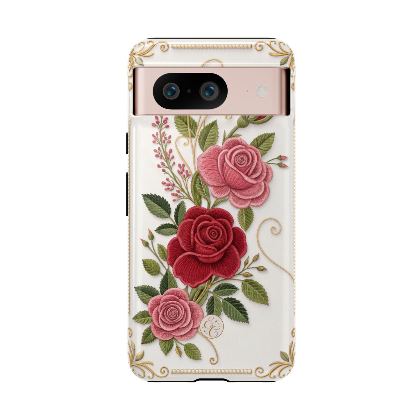 Elegant Rose Garden Tough Phone Case