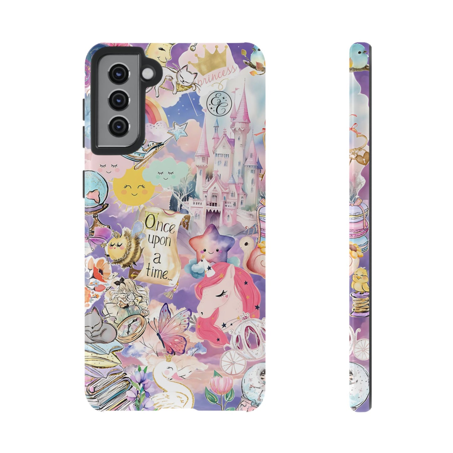 Whimsical Fairytale Collage Tough Phone Case