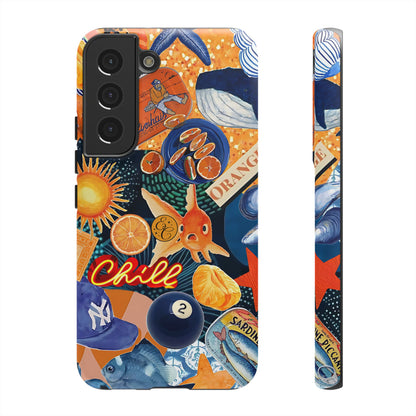 Nautical and Citrus Tough Phone Case