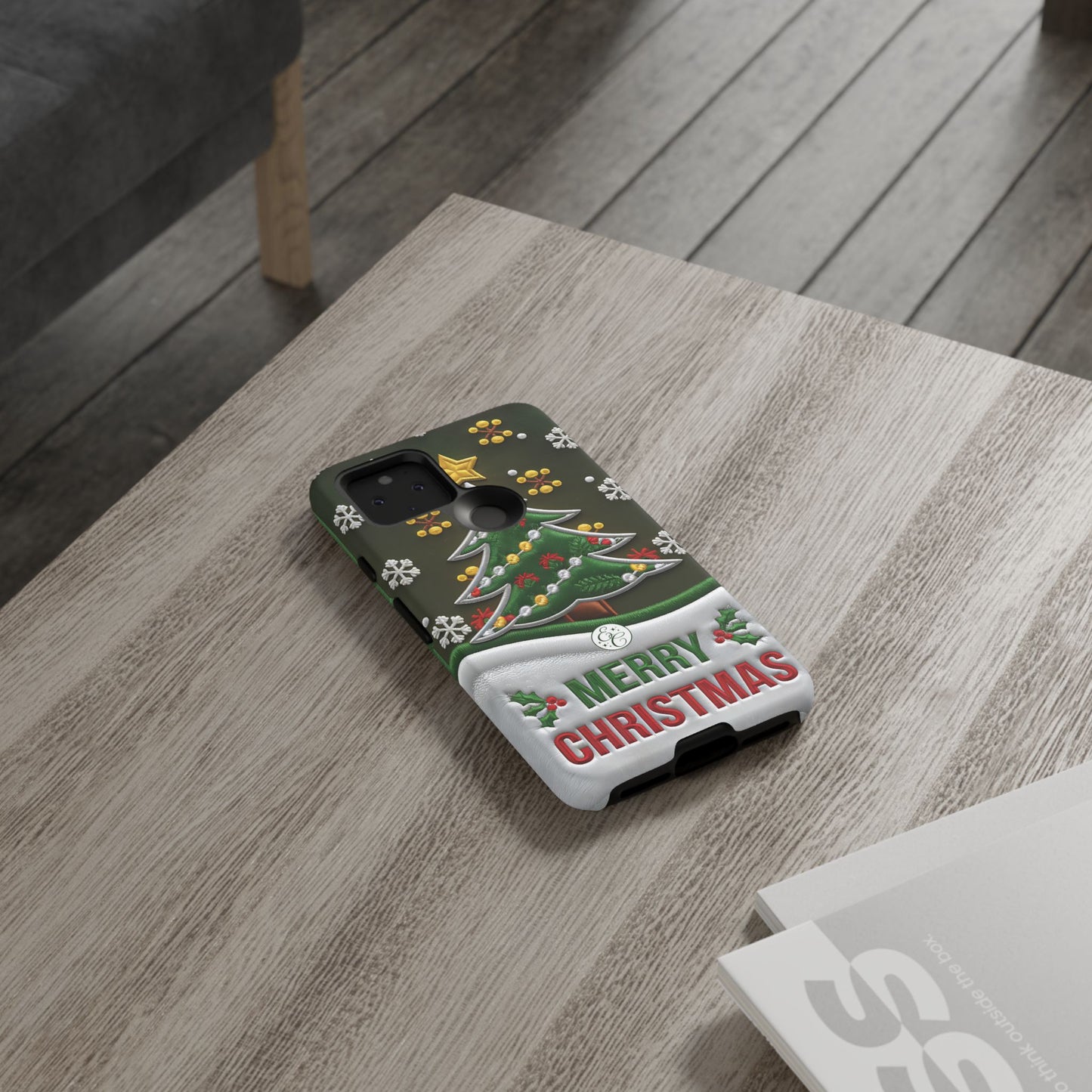 Merry Christmas Tree Tough Phone Case