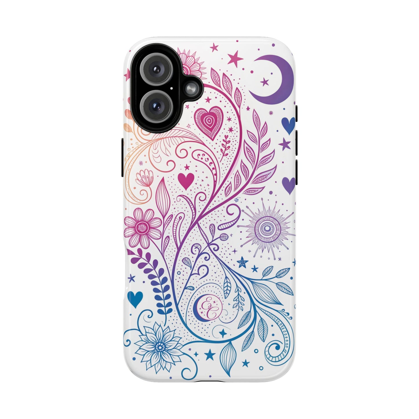 Subtel Bisexual Boho Doodle Tough Phone Case
