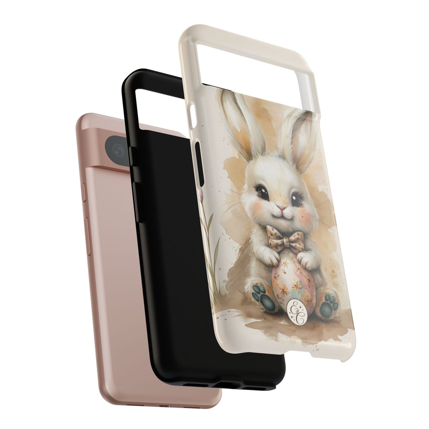 Bunny & Easter Egg Tough Phone Case