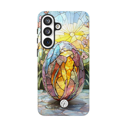 Easter Egg Stained Glass Tough Phone Case