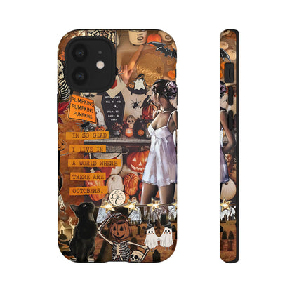 Halloween Aesthetic Collage Tough Phone Case