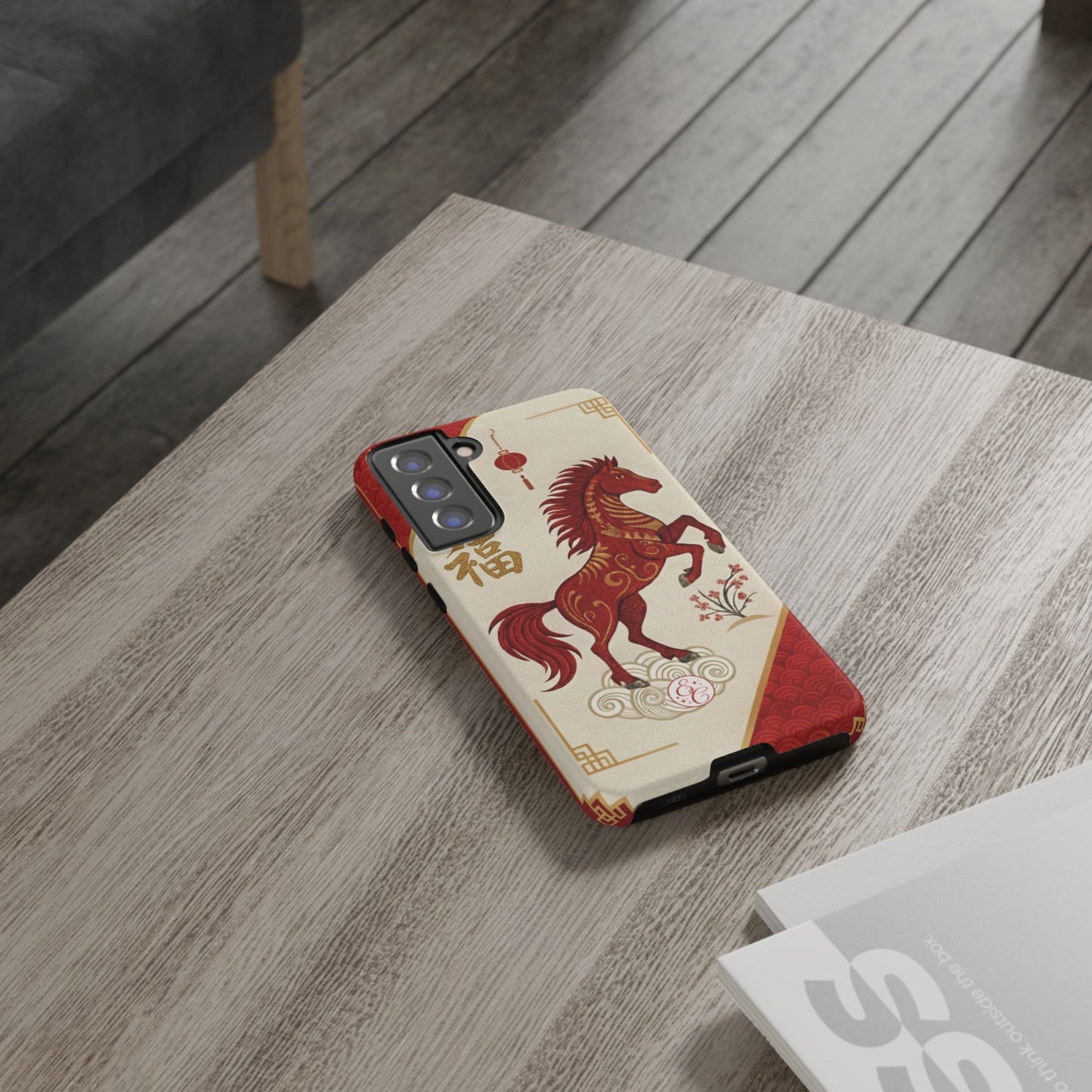 Chinese Zodiac Horse Tough Phone Case