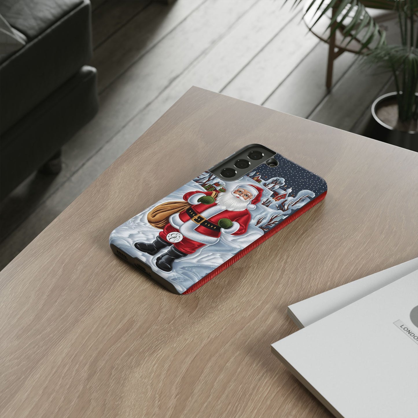 Christmas Santa Claus Tough Phone Case