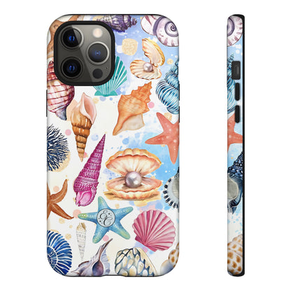 Colorful Sea Shells Tough Phone Case