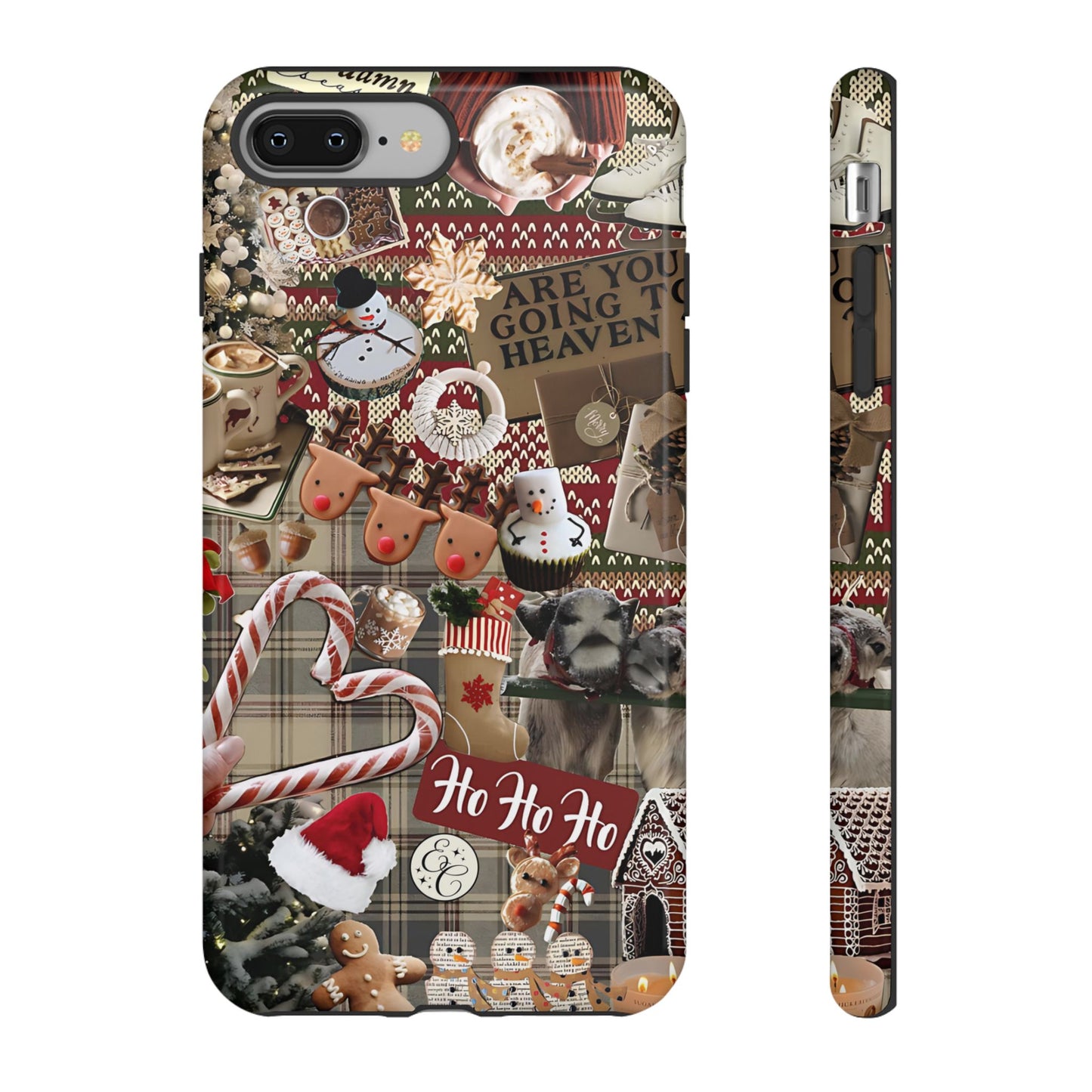 Christmas Festive Collage Tough Phone Case