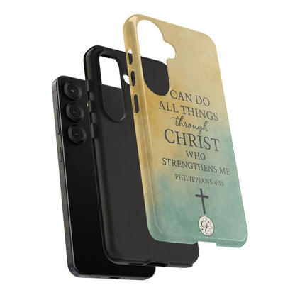 Philippians 4:13 Tough Phone Case
