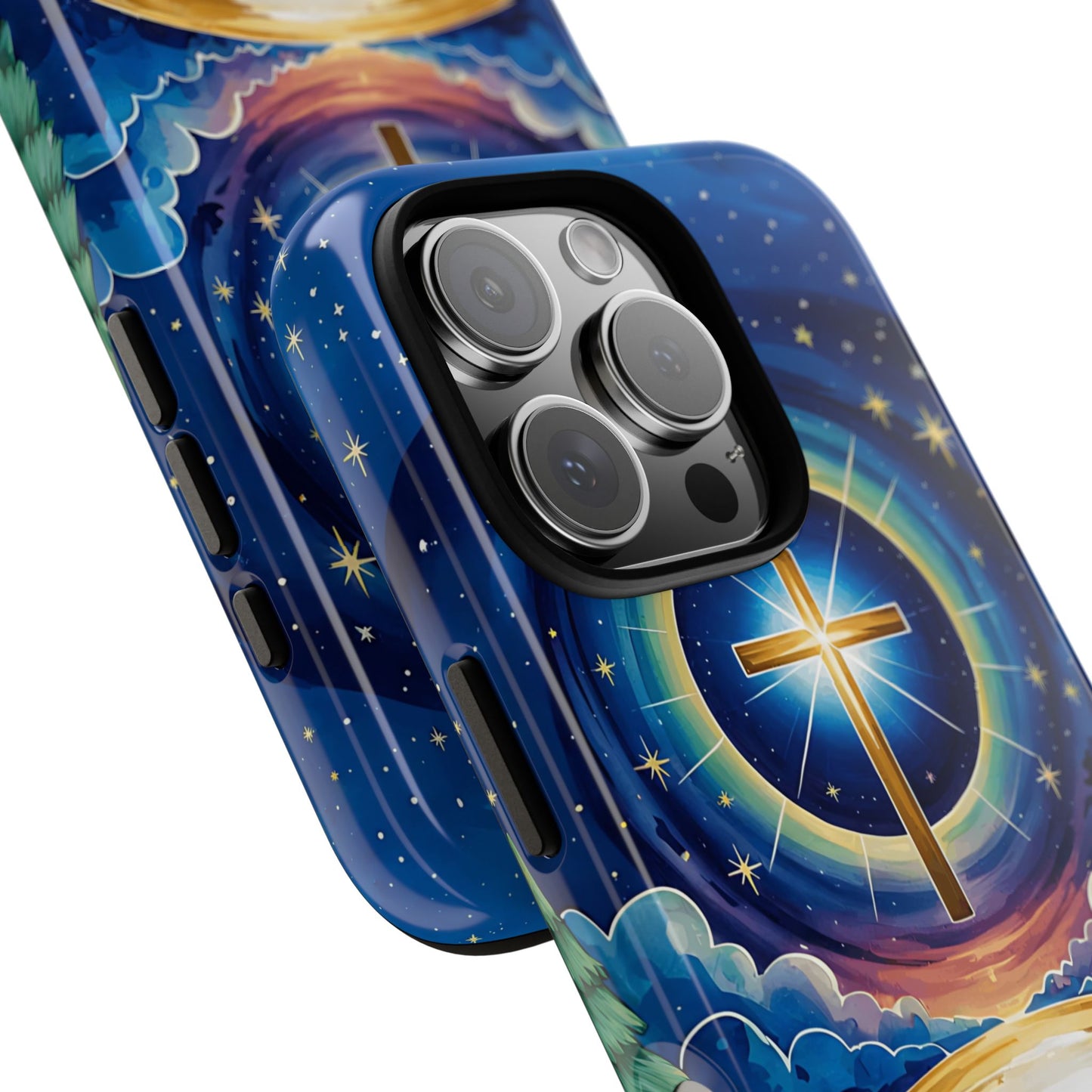 Celestial Cross - John 3:16 Tough Phone Case