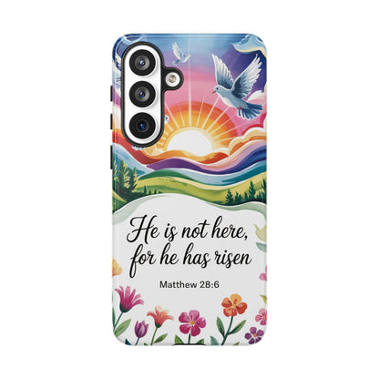Matthew 28:6 Tough Phone Case