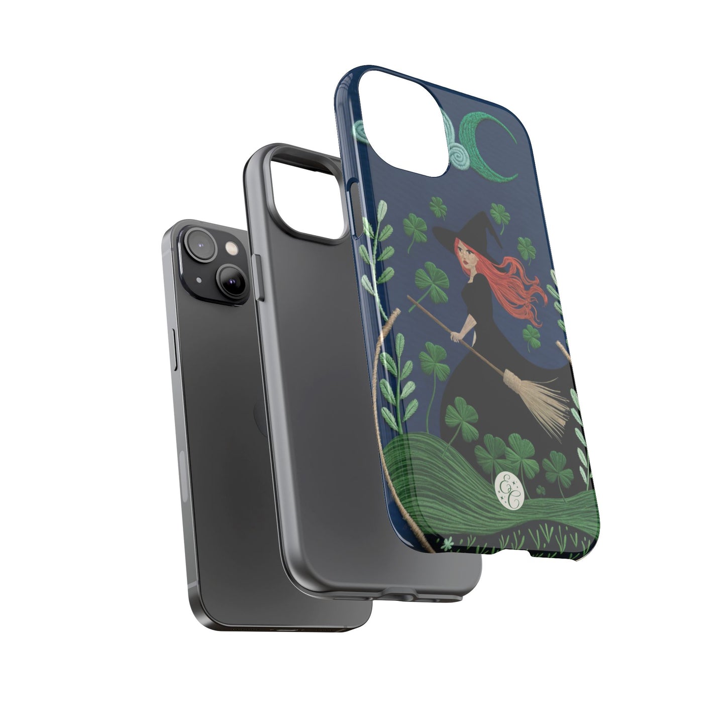 Irish Witch’s Moonlit Stroll Tough Phone Case