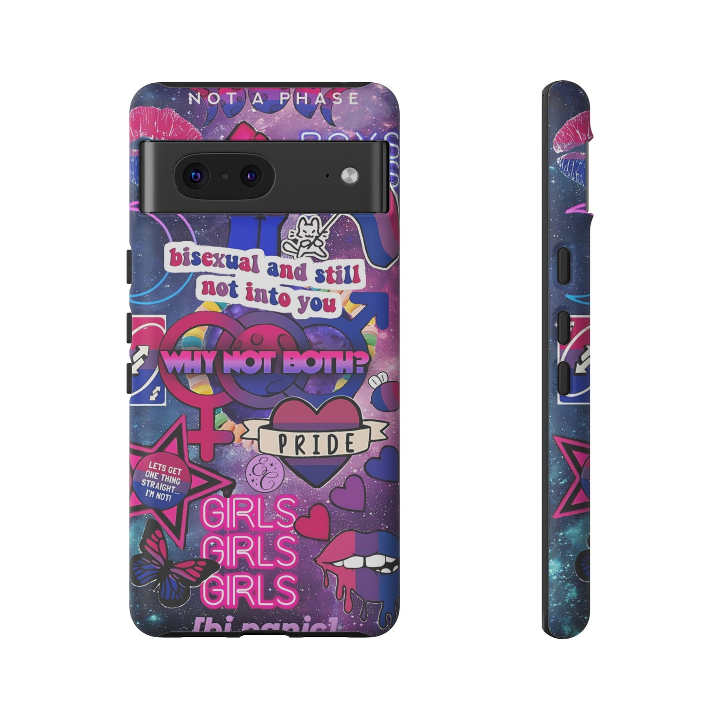 Bisexual Pop Art Tough Phone Case