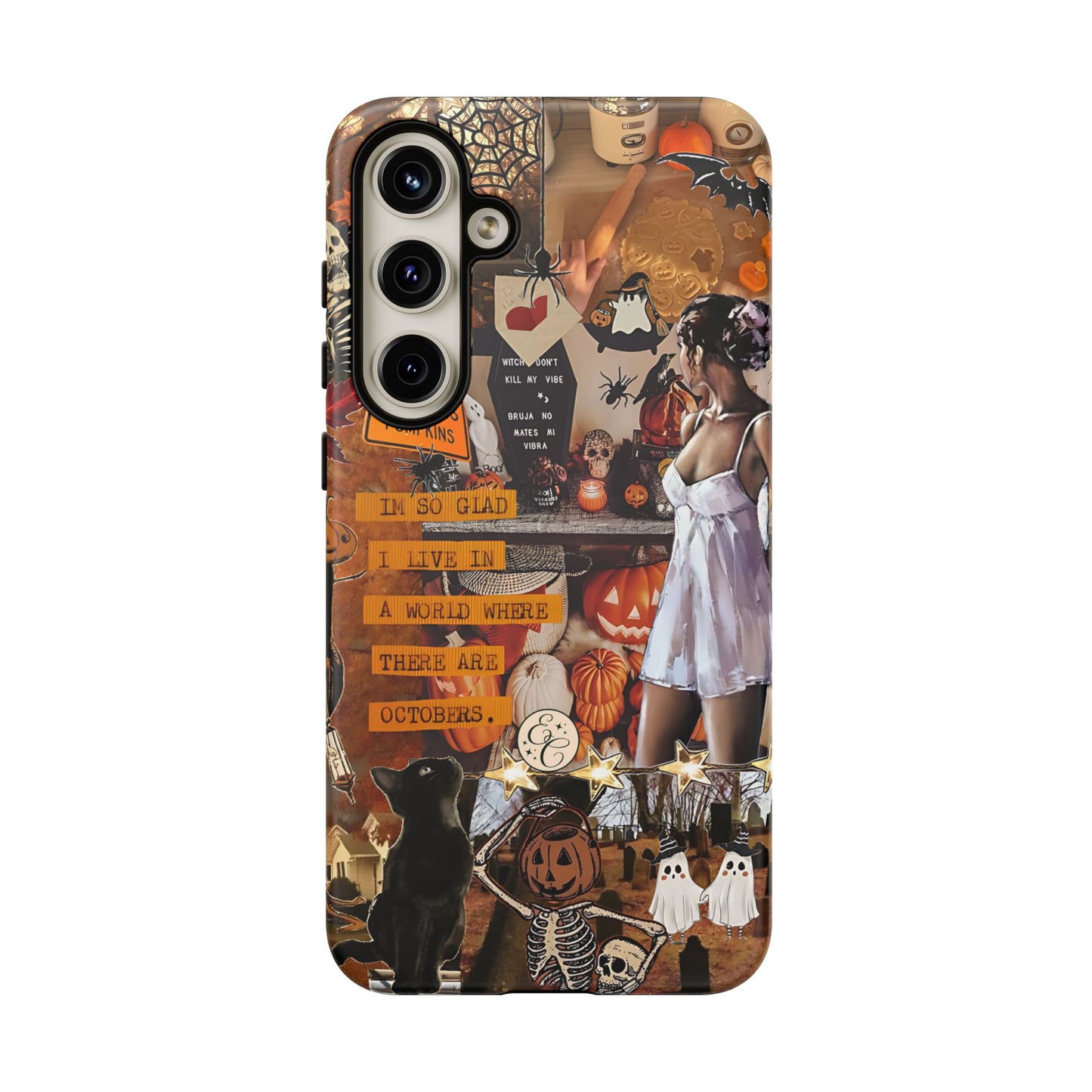 Halloween Aesthetic Collage Tough Phone Case