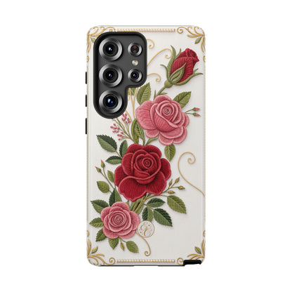 Elegant Rose Garden Tough Phone Case
