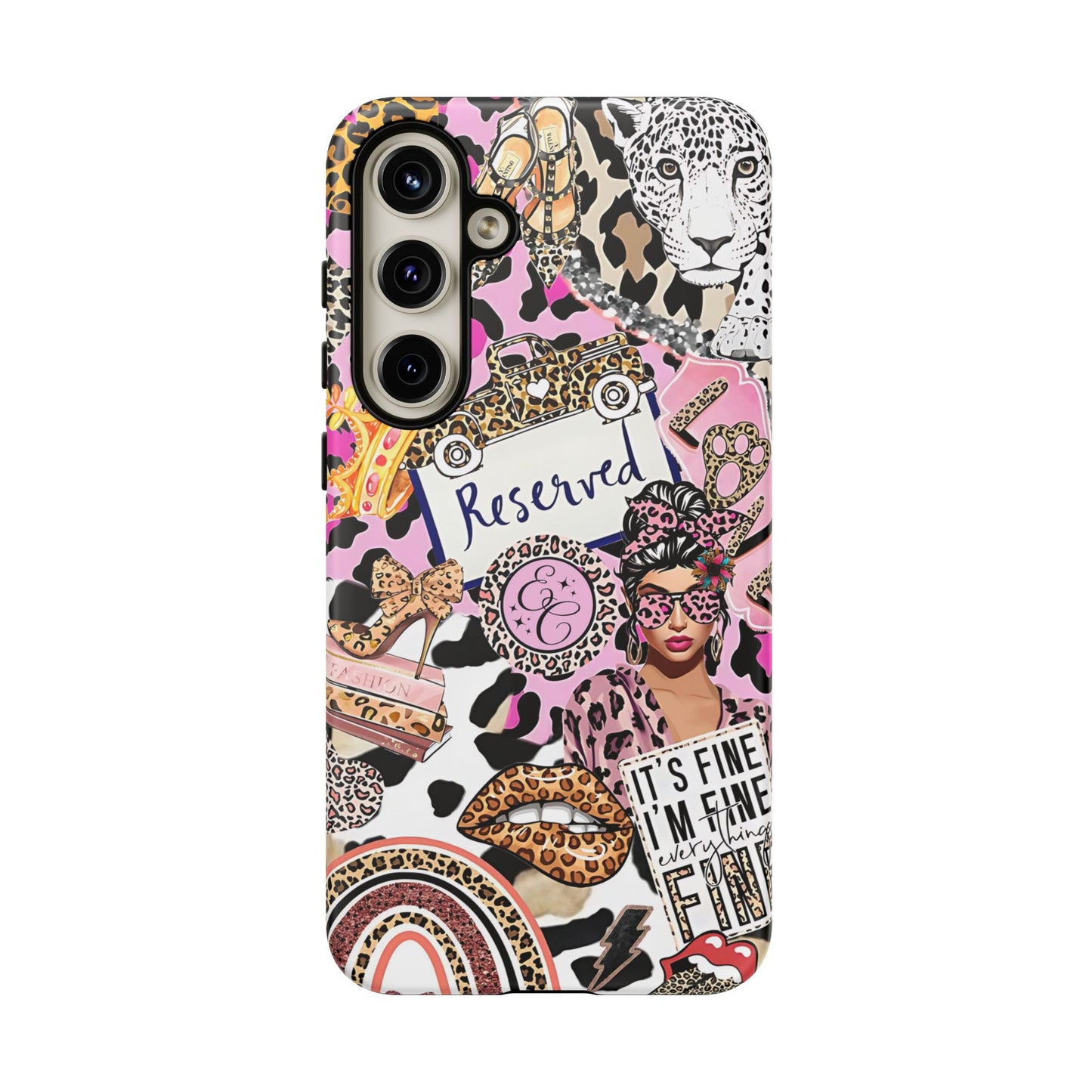 Leopard Wild Glamour Tough Phone Case