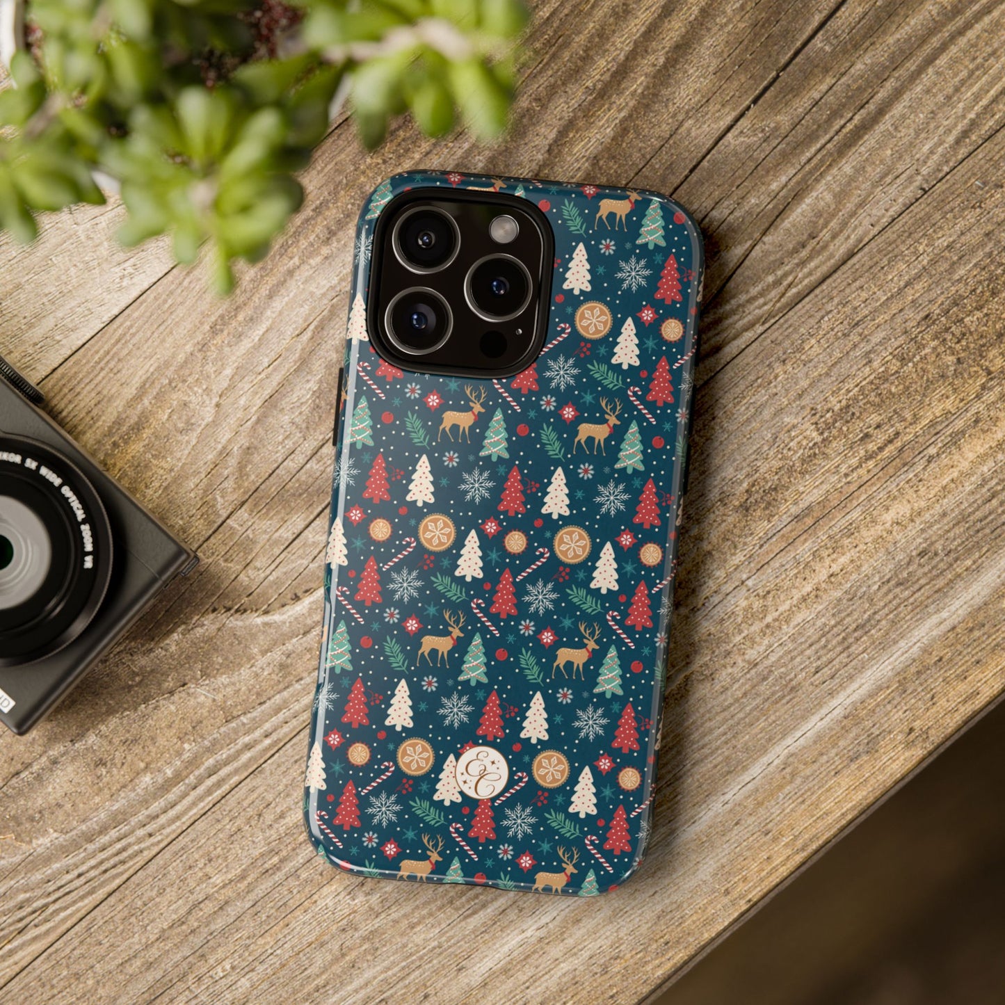 Christmas Pattern Tough Phone Case