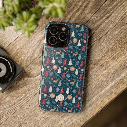 Christmas Pattern Tough Phone Case
