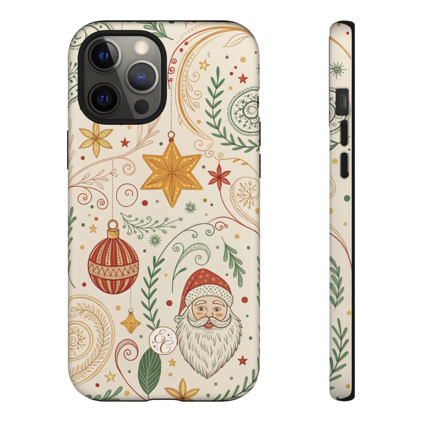 Vintage Santa Tough Phone Case