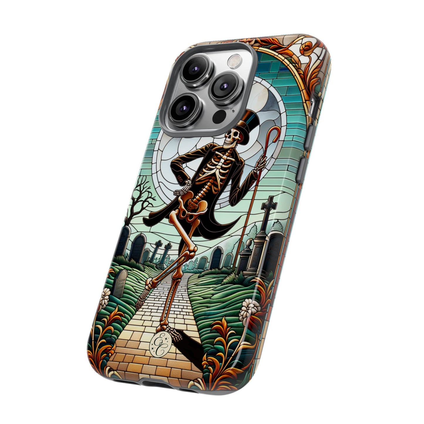 Dancing Skeleton Tough Phone Case