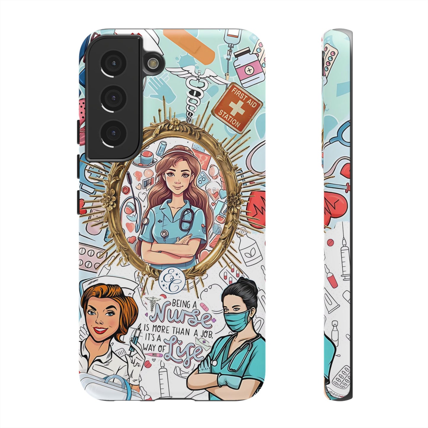 Nurse Art Tough Phone Case