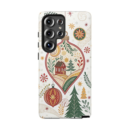 Cozy Christmas Ornament Tough Phone Case