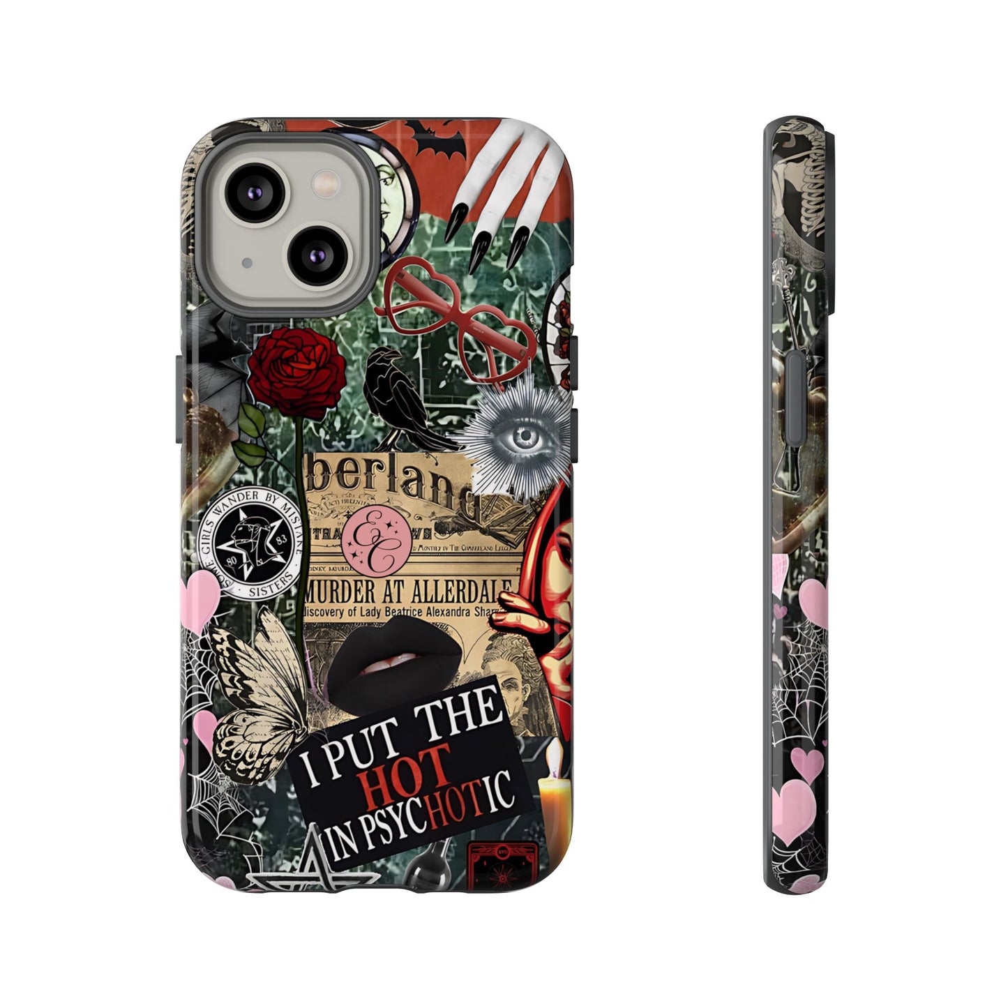 Gothic Collage Tough Phone Case