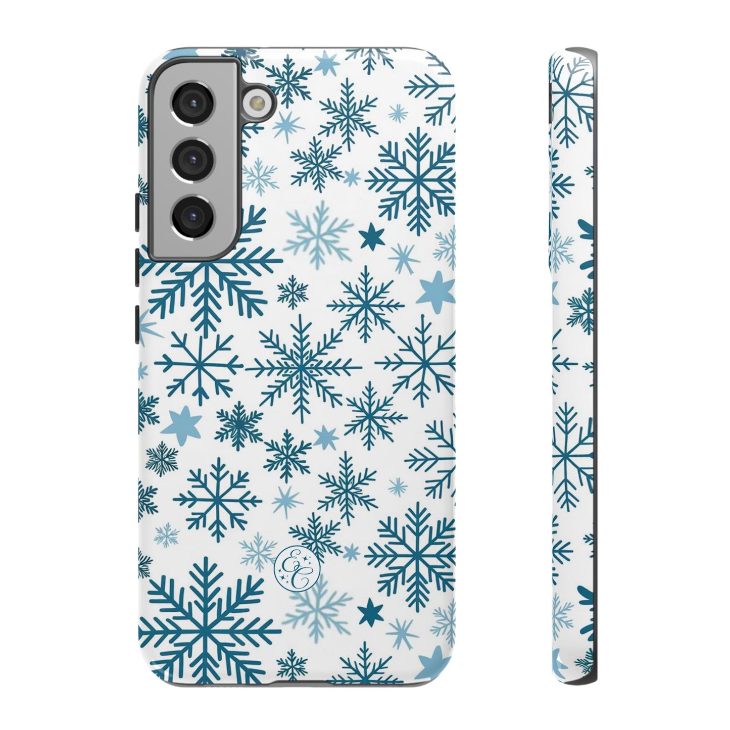 Winter Snowflakes Pattern Tough Phone Case