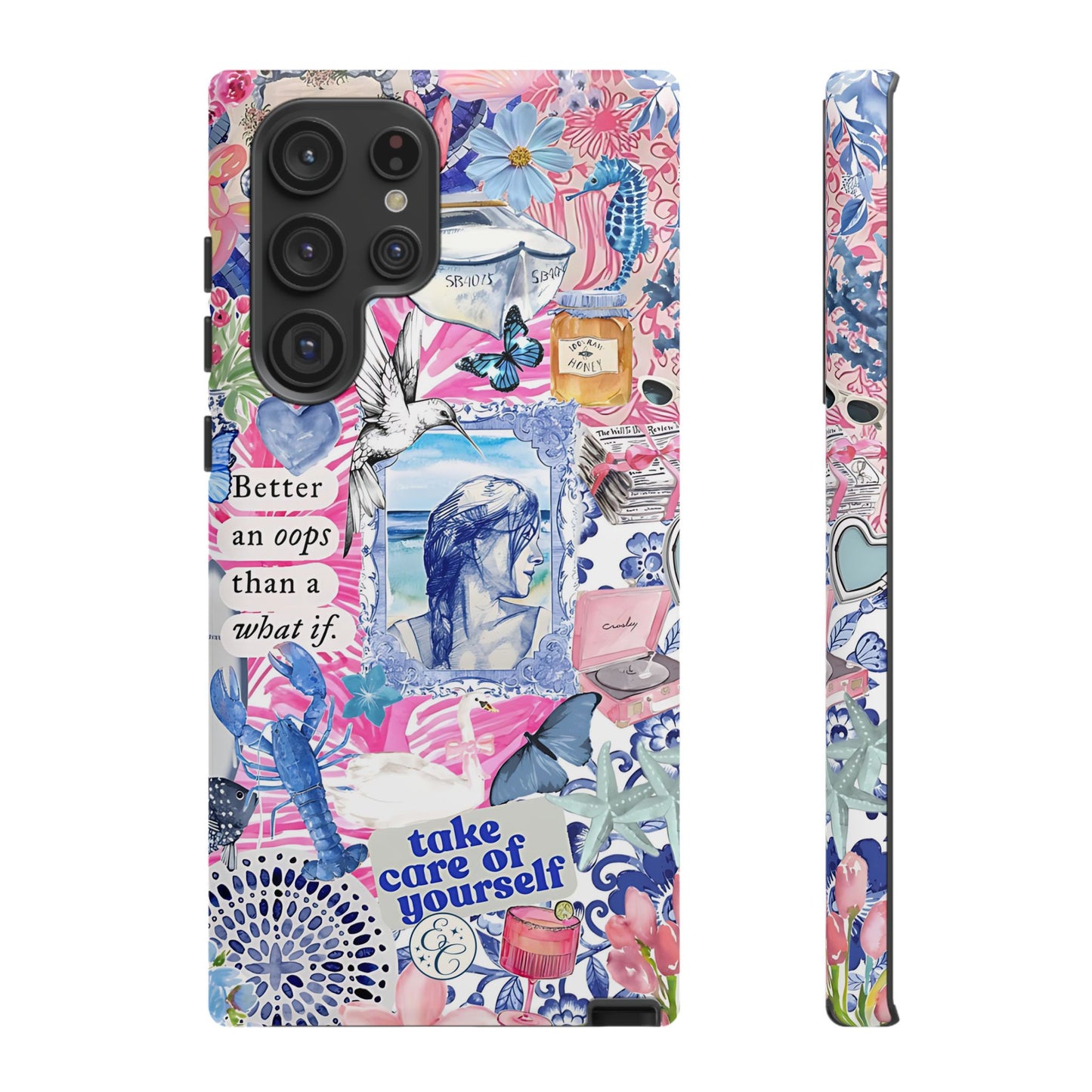 Coquette Summer Time Collage Tough Phone Case