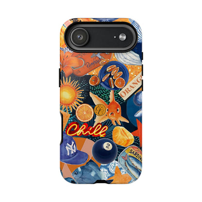 Nautical and Citrus Tough Phone Case