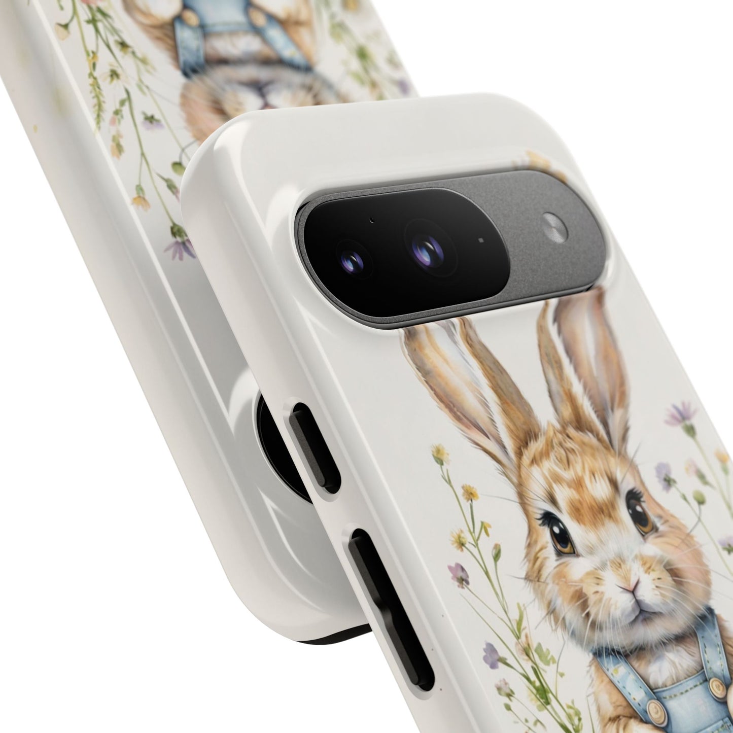 Bunny with Easter Eggs Tough Phone Case