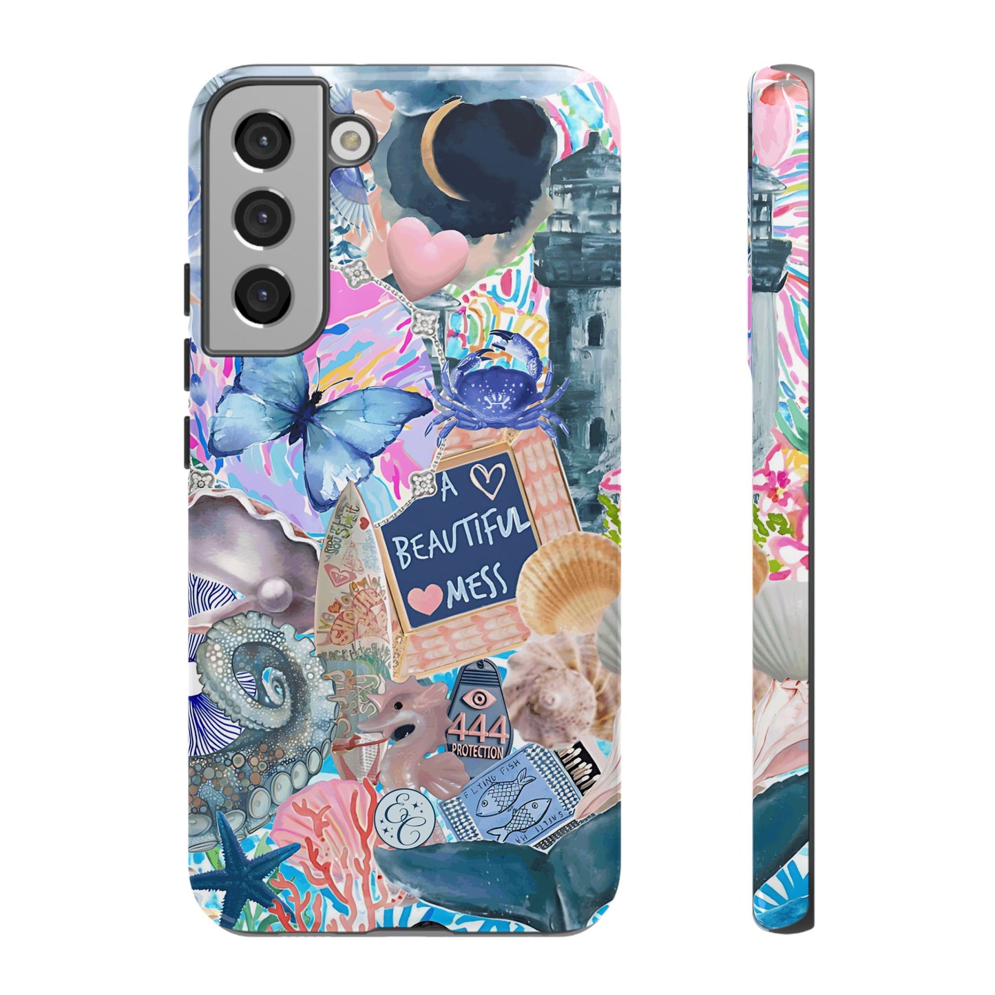 Beautiful Mess Collage Tough Phone Case