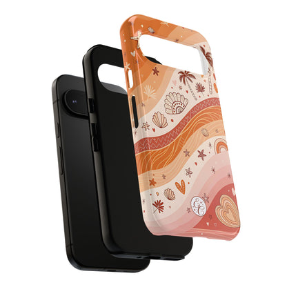 Lesbian Pride Boho Beach Tough Phone Case