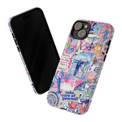 Coquette Summer Time Collage Tough Phone Case