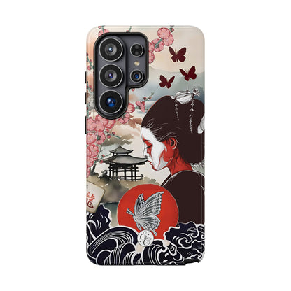 Japanese Geisha Tough Phone Case