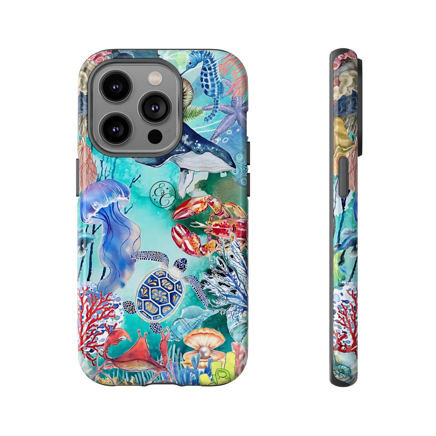 Ocean Wonders Collage Tough Phone Case