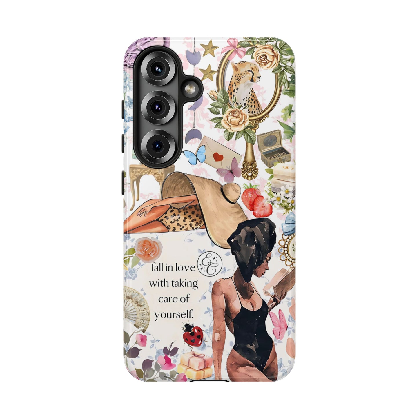 Aesthetic Coquette Collage Tough Phone Case