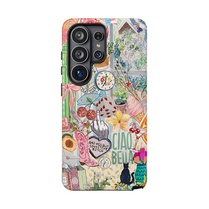 Coquette Art Collage Tough Phone Case