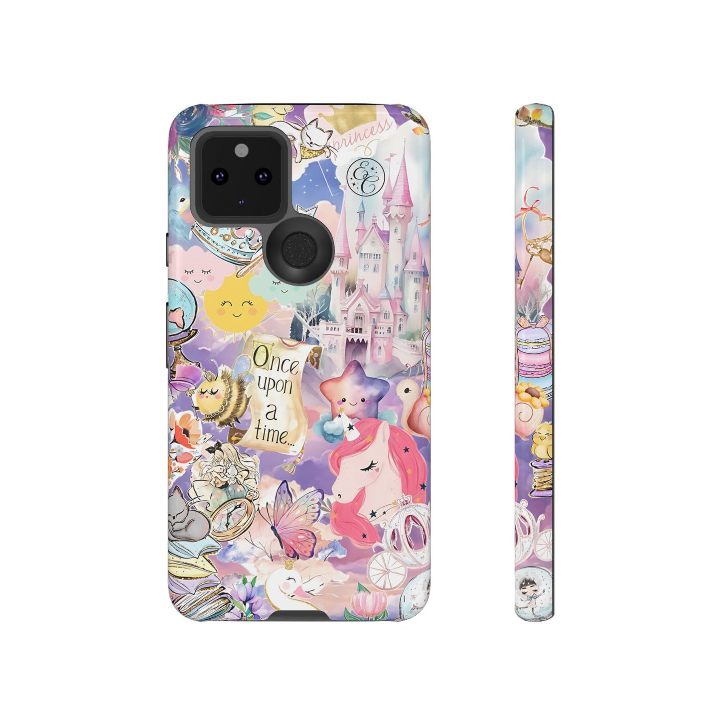 Whimsical Fairytale Collage Tough Phone Case