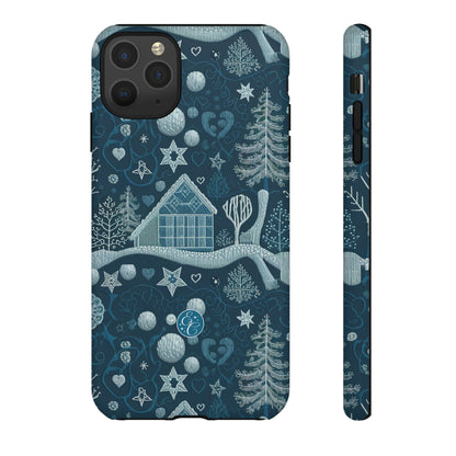 Winter Wonderland Pattern Tough Phone Case