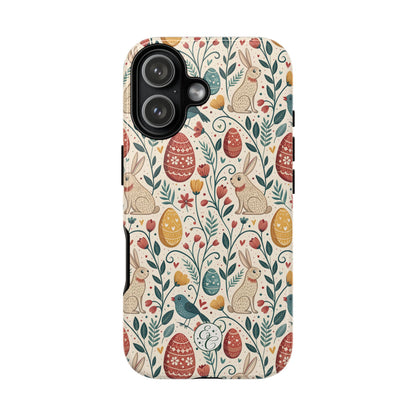 Vintage Easter Pattern Tough Phone Case