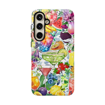 Summer Drinks Tough Phone Case