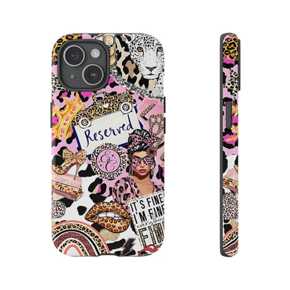 Leopard Wild Glamour Tough Phone Case