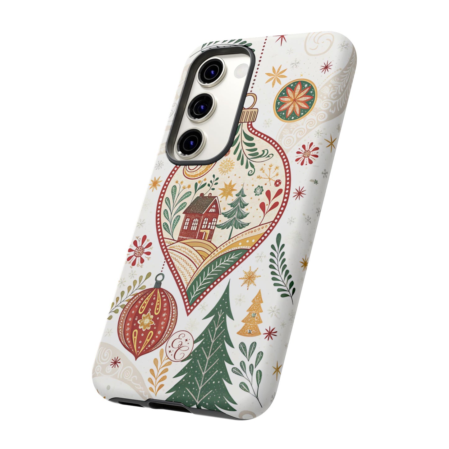 Cozy Christmas Ornament Tough Phone Case